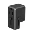 Picture 2/8 -Choetech PD6038 USB-C USB-A PD 20W Travel Charger USA EU UK AU - Black