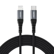 Picture 1/6 -USB-C - Lightning Choetech IP0042 MFi cable 480Mb/s 3A 3m - black