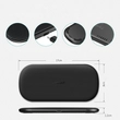Picture 8/8 -Choetech 2in1 Qi Wireless Charger for Airpods 2 Phone / Earphone with 5 Charging Coils Black (T535-S (H))