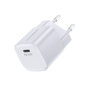 Choetech PD5007 USB-C PD 30W GaN wall charger - white